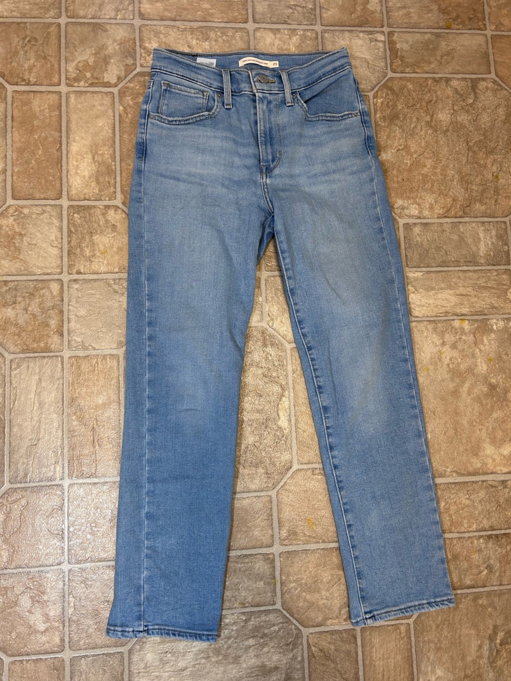 Classic Light Levi’s Blue Women's Straight-Leg Jeans